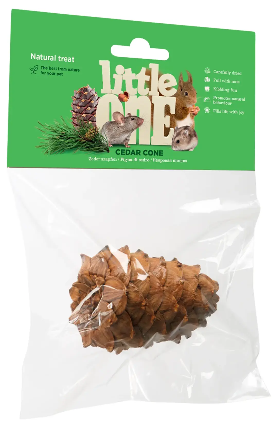 Little One лакомство "Кедровая шишка"